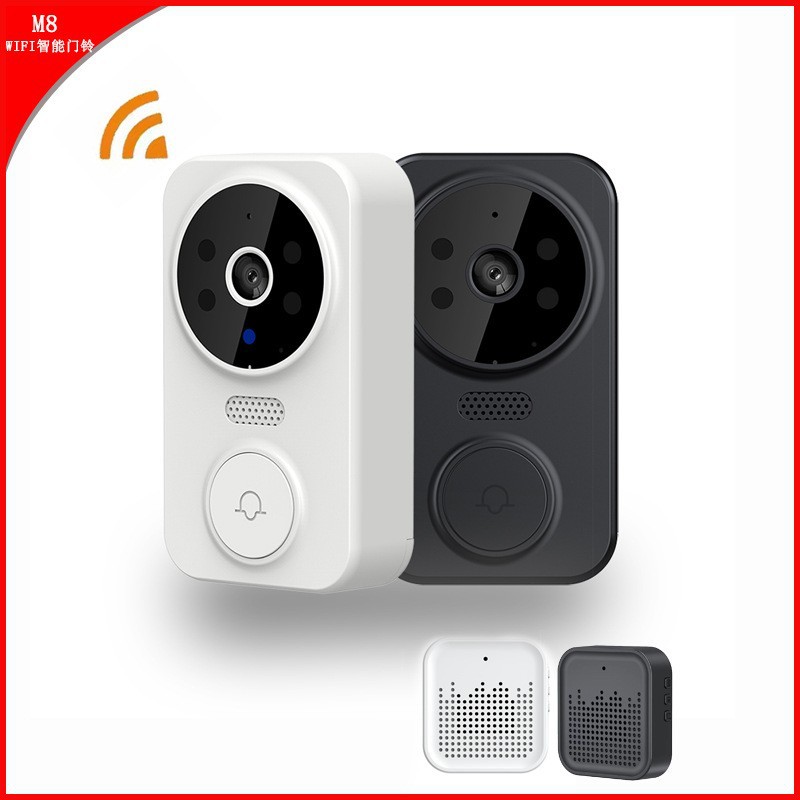 Home Security Wireless Cameras - Tuya WIFI ドアベル スマートホーム ワイヤレス電話 ドアベルカメラ