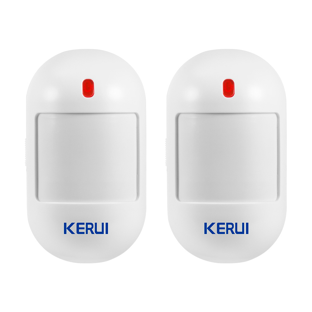 Home Security Deals - KERUI ワイヤレス PIR モーションセンサー赤外線検出器警報バッテリー付き W202 W181