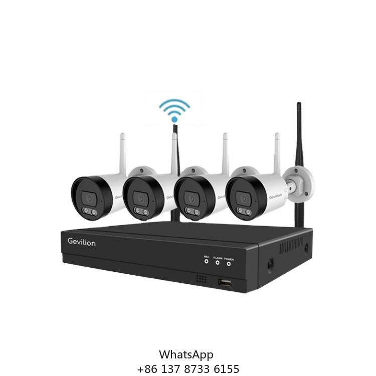 Home Security Camera System - ハイテク3MP 2ch/4ch/8ch 4チャンネルHD Wi-Fi 6対応 セキュリティ屋内カメラシステム