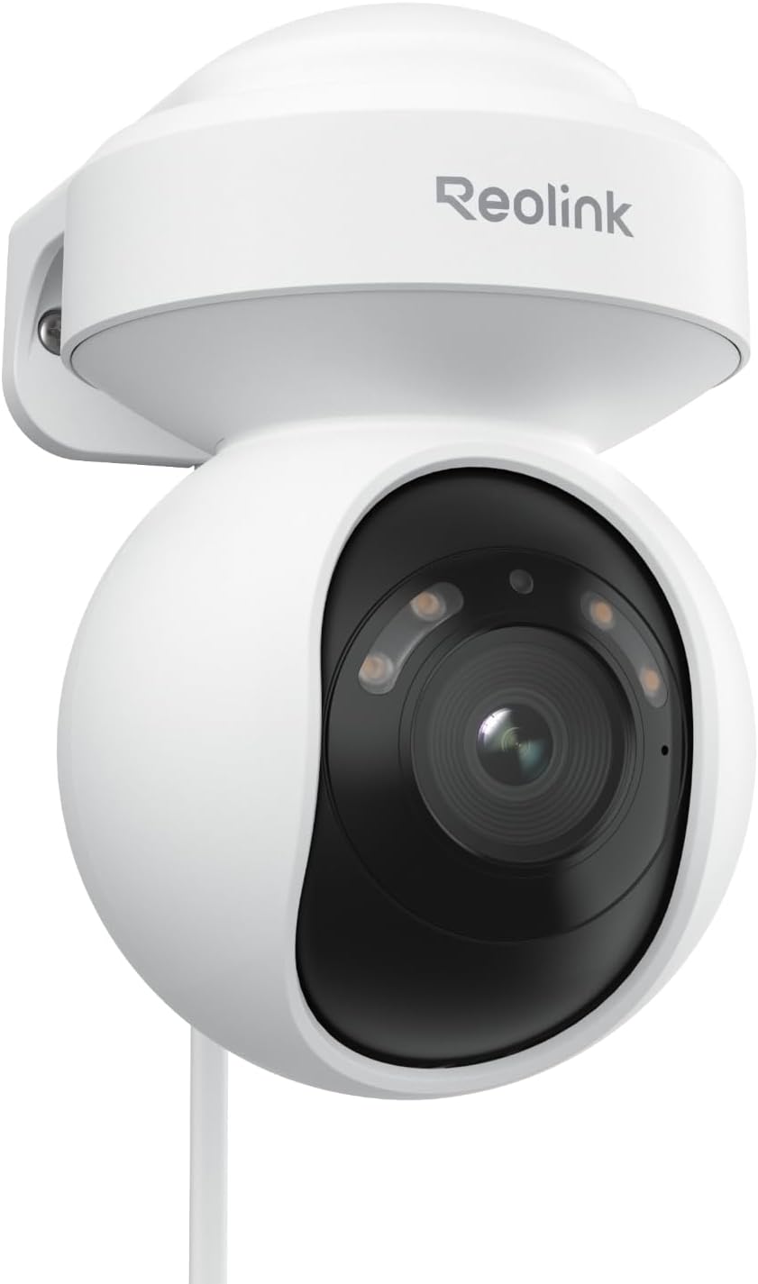 Home Security Group - PoE 4K屋外用ホームセキュリティカメラ（355付き） ° パン＆50 ° 自動傾斜追跡、24時間365日録画、カラー暗視、スマート検知、双方向通話、月額料金なし