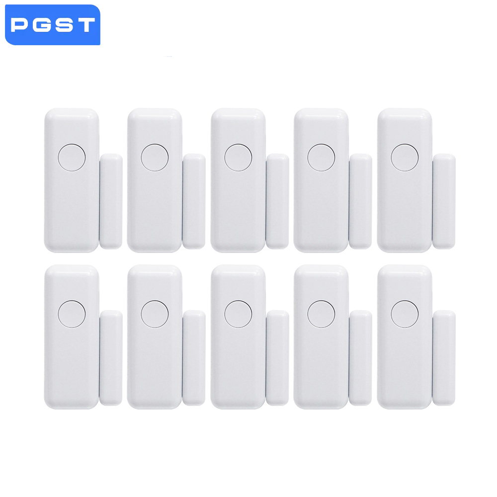 Home Security Deals - 433mhz ワイヤレス窓ドア磁気警報センサードア検出器スマートホームセキュリティシステム用セキュリティ保護 умный д