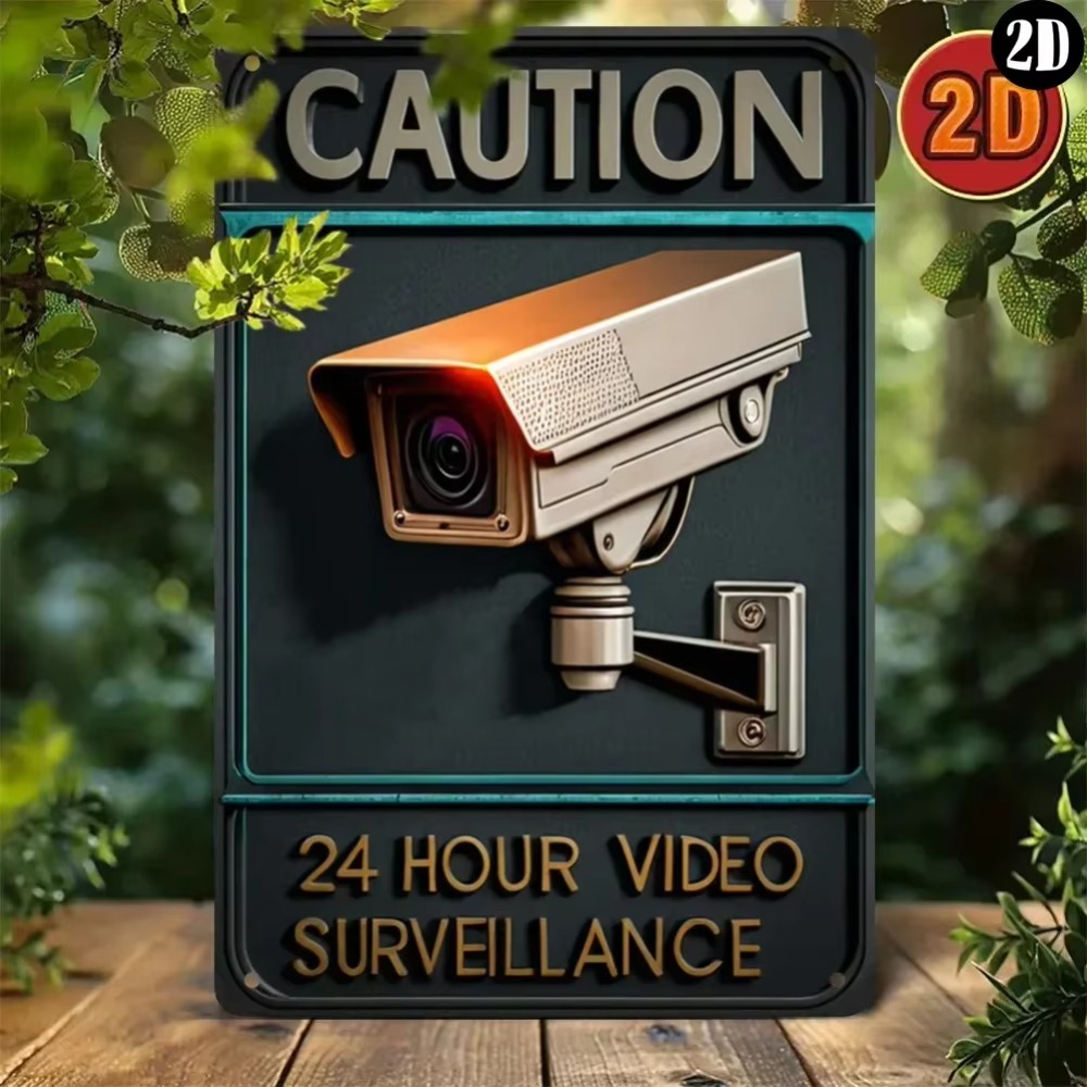 Home Security Options - CamVintagePro ™ ヴィンテージ風のセキュリティカメラサイン | 多目的ホーム＆バーデコレーション |