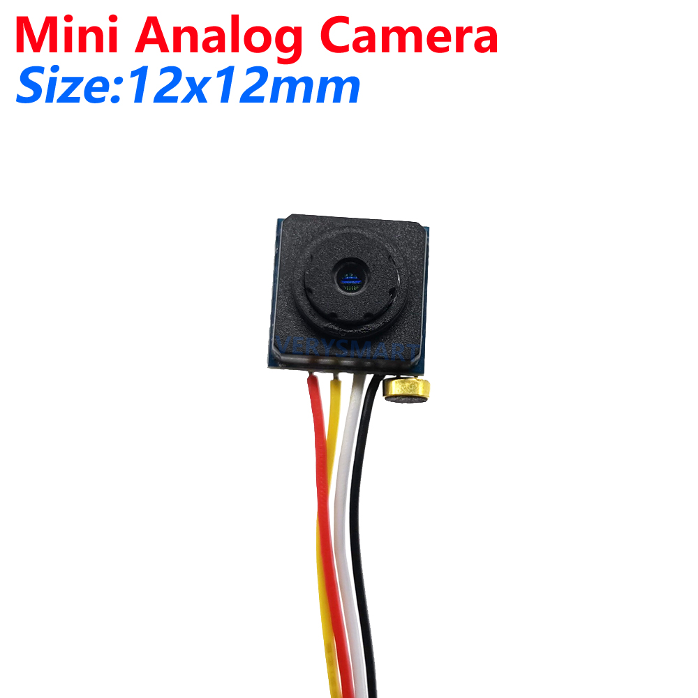 Home Security Camera System - 700TVL cvbs 12*12ミリメートルマイクロミニアナログカメラ3.6ミリメートルレンズhdビデオホームセキュリティ監視カメラ