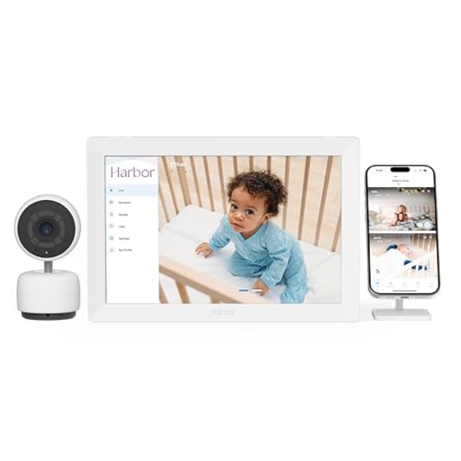 Home Security Options - スマートベビーモニター、家庭用および旅行用タブレット10台付き、プラスチック製、ブラック、プライベート、安全、インターネット不要、2台以上のカメラ対応、Lif
