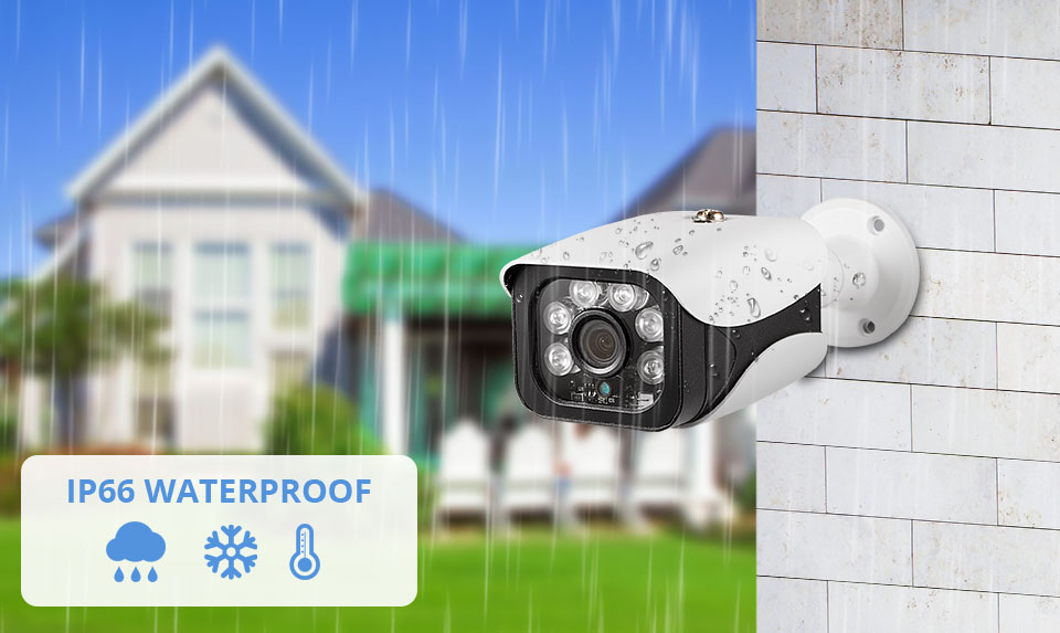 8MP セキュリティカメラシステム 4K POE NVR 屋 - Home Security Camera System のレビューと価格