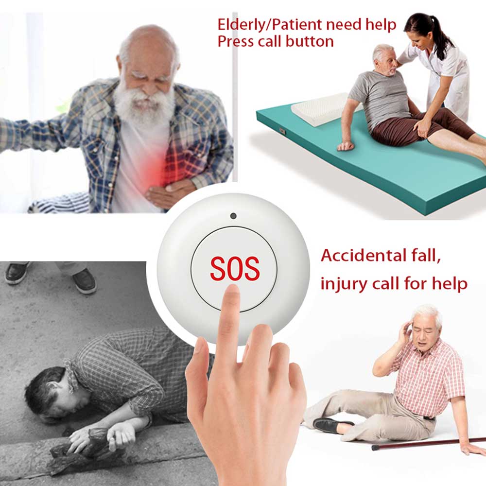 ワイヤレス SOS ボタンスマートホームゲートセキュリティド - Home Security Deals のレビューと価格