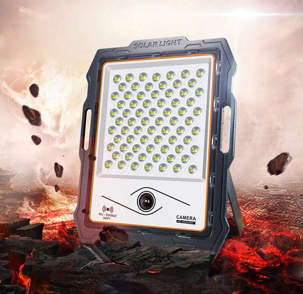 セキュリティ LED ライト 400 ワット屋外ソーラーパネ - Home Security Flood Lights のレビューと価格