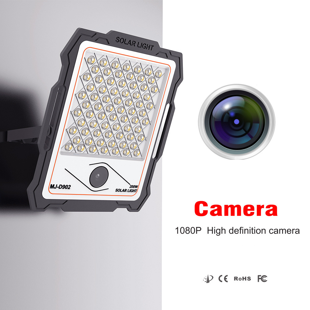 セキュリティ LED ライト 400 ワット屋外ソーラーパネ - Home Security Flood Lights のレビューと価格