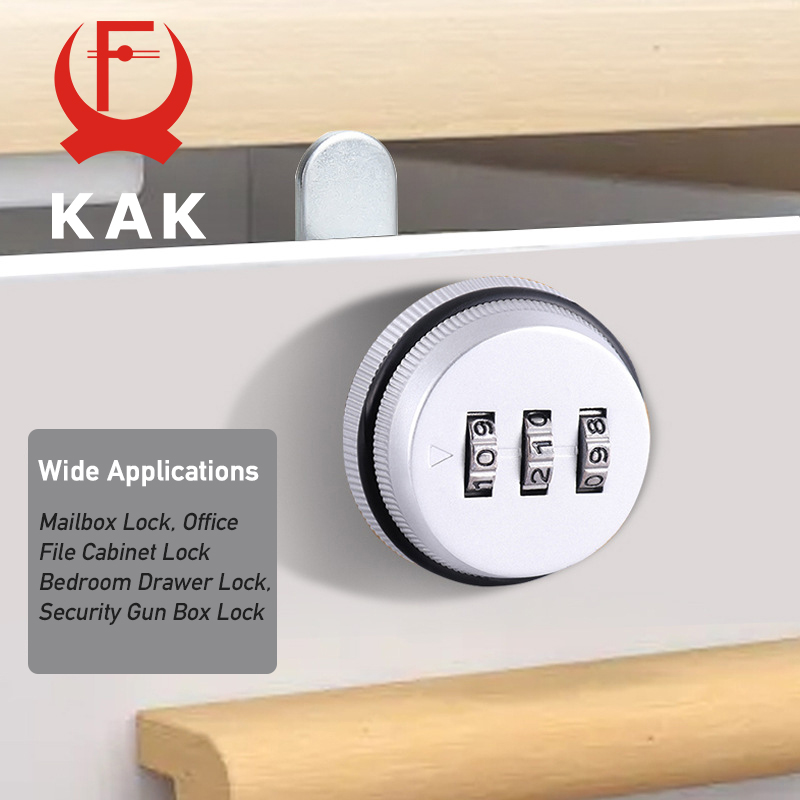 KAK コンビネーションカムロックキャビネットパスワードコー - Home Security Door Reinforcement Lock のレビューと価格