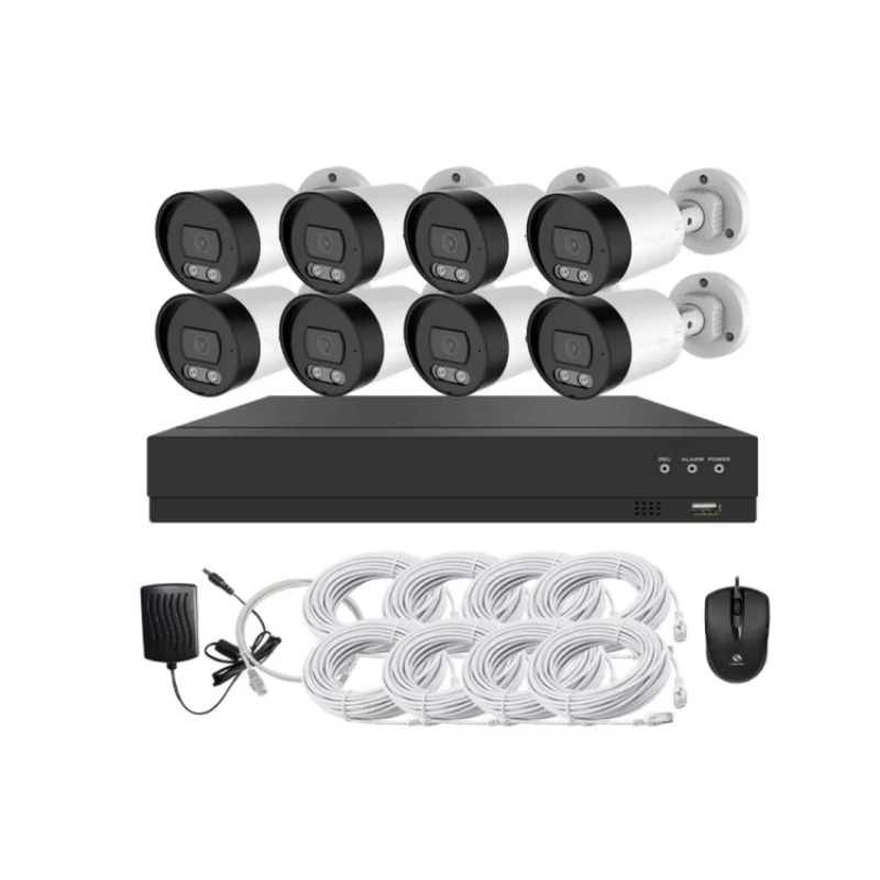 CCTVカメラキット 4ch/8ch フルHD 屋外防水カメ - Home Security Camera System のレビューと価格