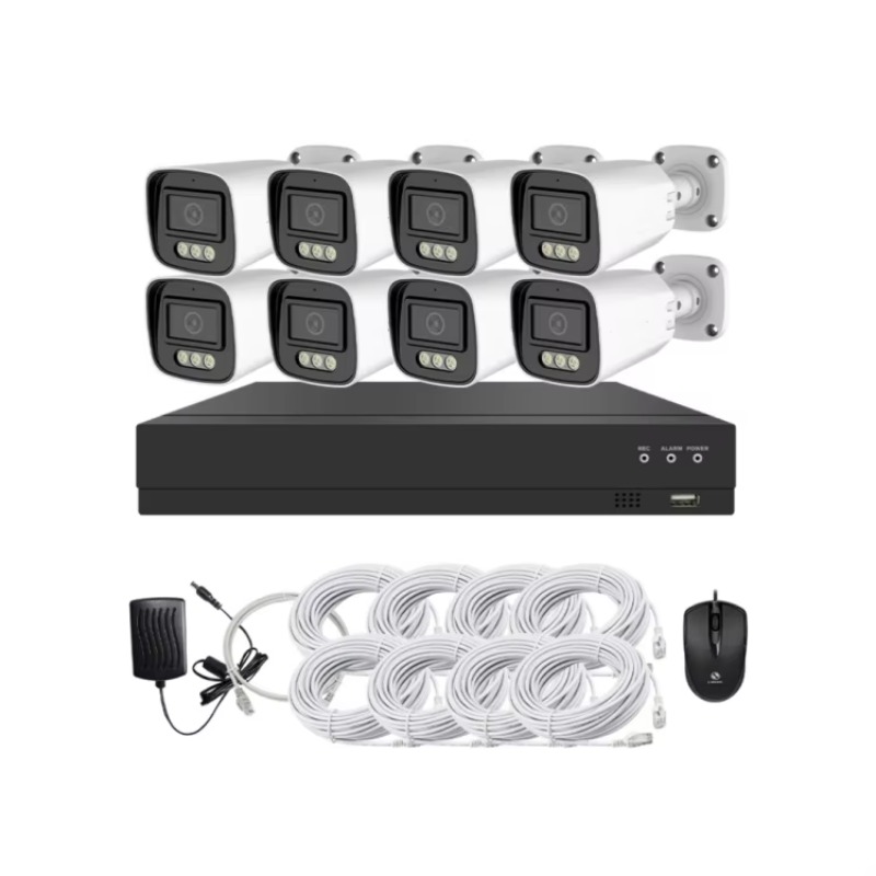 CCTVカメラキット 4ch/8ch フルHD 屋外防水カメ - Home Security Camera System のレビューと価格