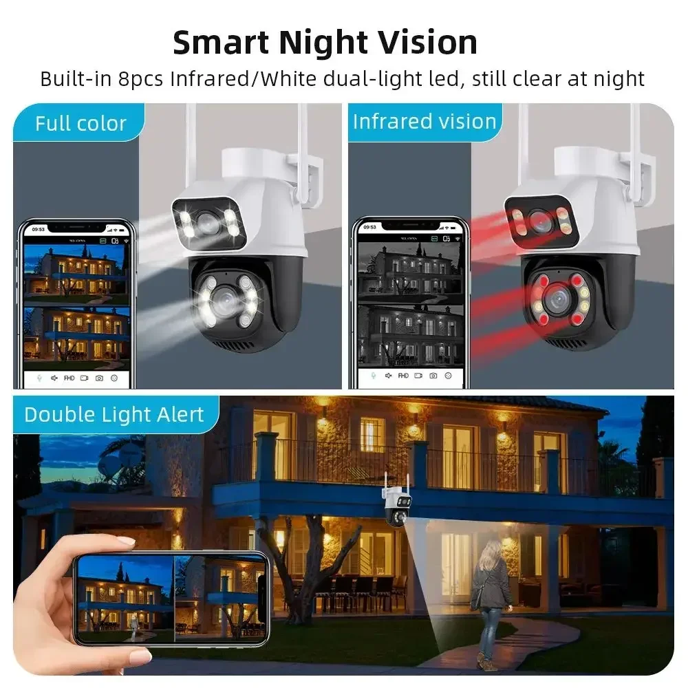 Icsee Xmeye 6MP 8CH ワイヤレスホームセキ - Home Security Wireless Cameras のレビューと価格