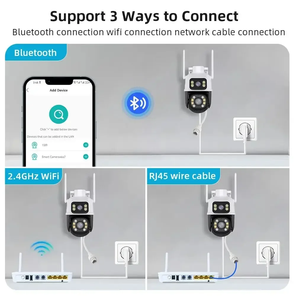 Icsee Xmeye 6MP 8CH ワイヤレスホームセキ - Home Security Wireless Cameras のレビューと価格