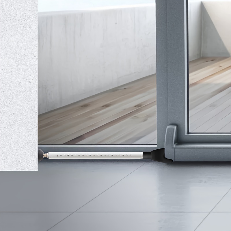 調整可能な2in1スライド式パティオドアセキュリティバー、盗 - Home Security Door Reinforcement Lock のレビューと価格