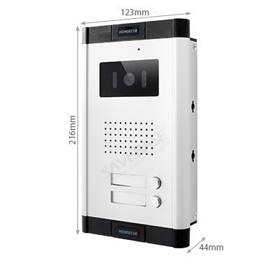 4線式2世帯用ビデオドアホンインターホンシステム、7インチモ - Home Security Camera System のレビューと価格