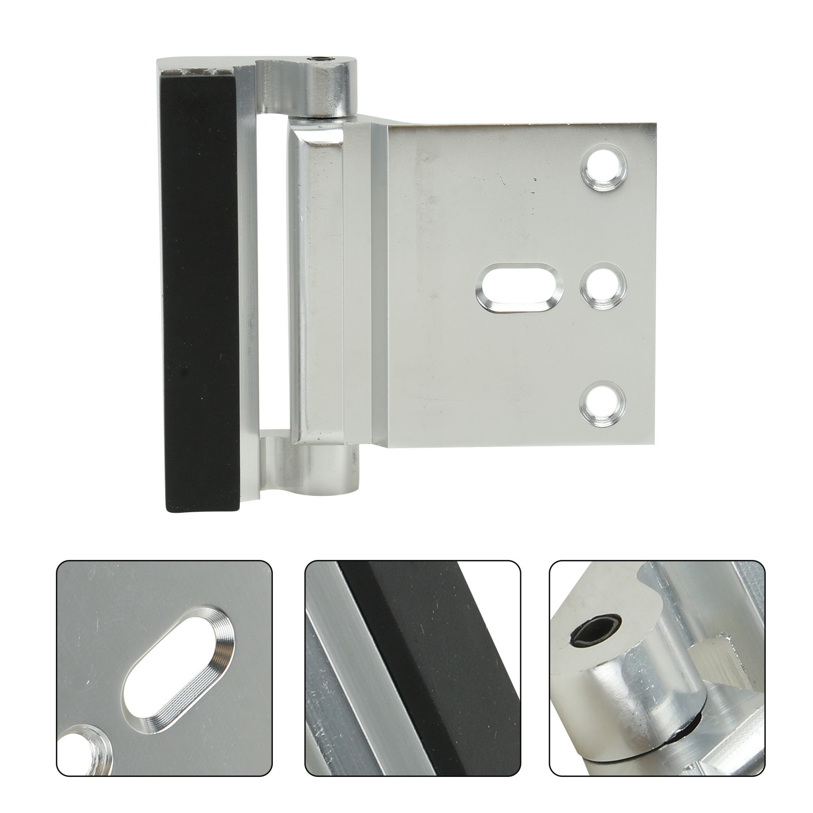 1個入りドアロック補強材 アルミ合金製 シルバー スタビライ - Home Security Door Reinforcement Lock のレビューと価格