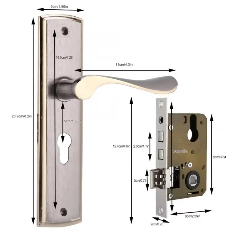 家,室内,寝室,リビングルーム,キッチン用のロック解除キー付 - Home Security Group のレビューと価格
