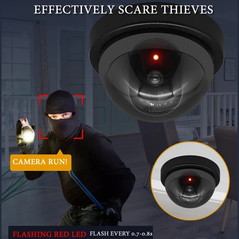 ドローン用の黒いプラスチックドーム型cctvカメラ,妖精,L - Fake Camera Dummy のレビューと価格