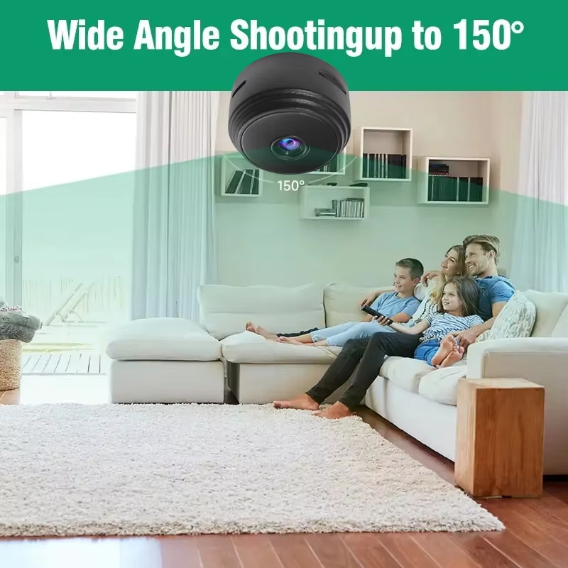 A9ミニカメラ 1080P WiFiスマートモニター 監視カ - Home Security Wireless Cameras のレビューと価格