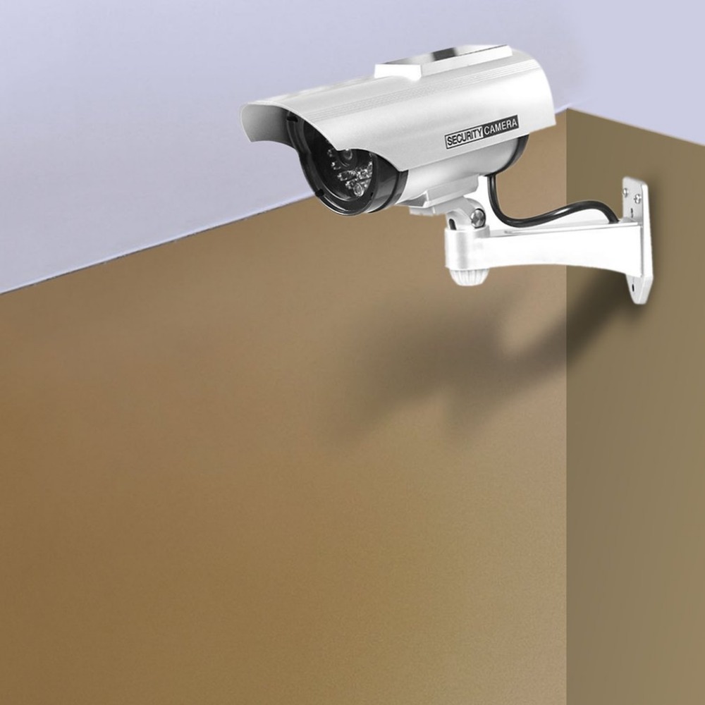 ホットダミー偽CCTVカメラ、点滅LED付き、屋外屋内用、ソ - Fake Camera Dummy のレビューと価格
