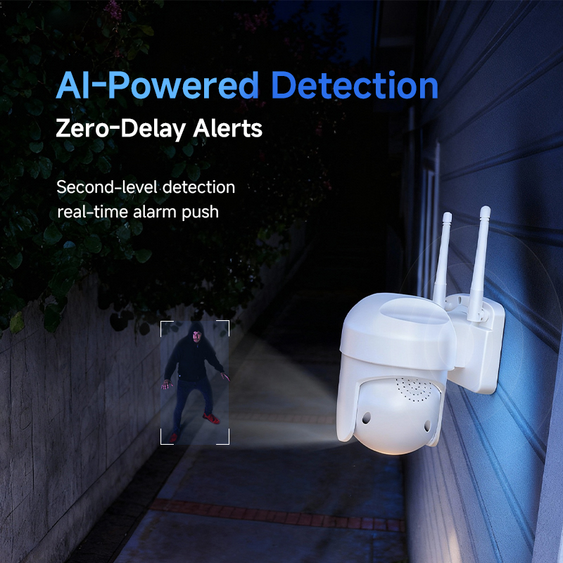 8MP 4Kスピードドーム自動追跡PTZカメラ ワイヤレス屋 - Home Security Options のレビューと価格