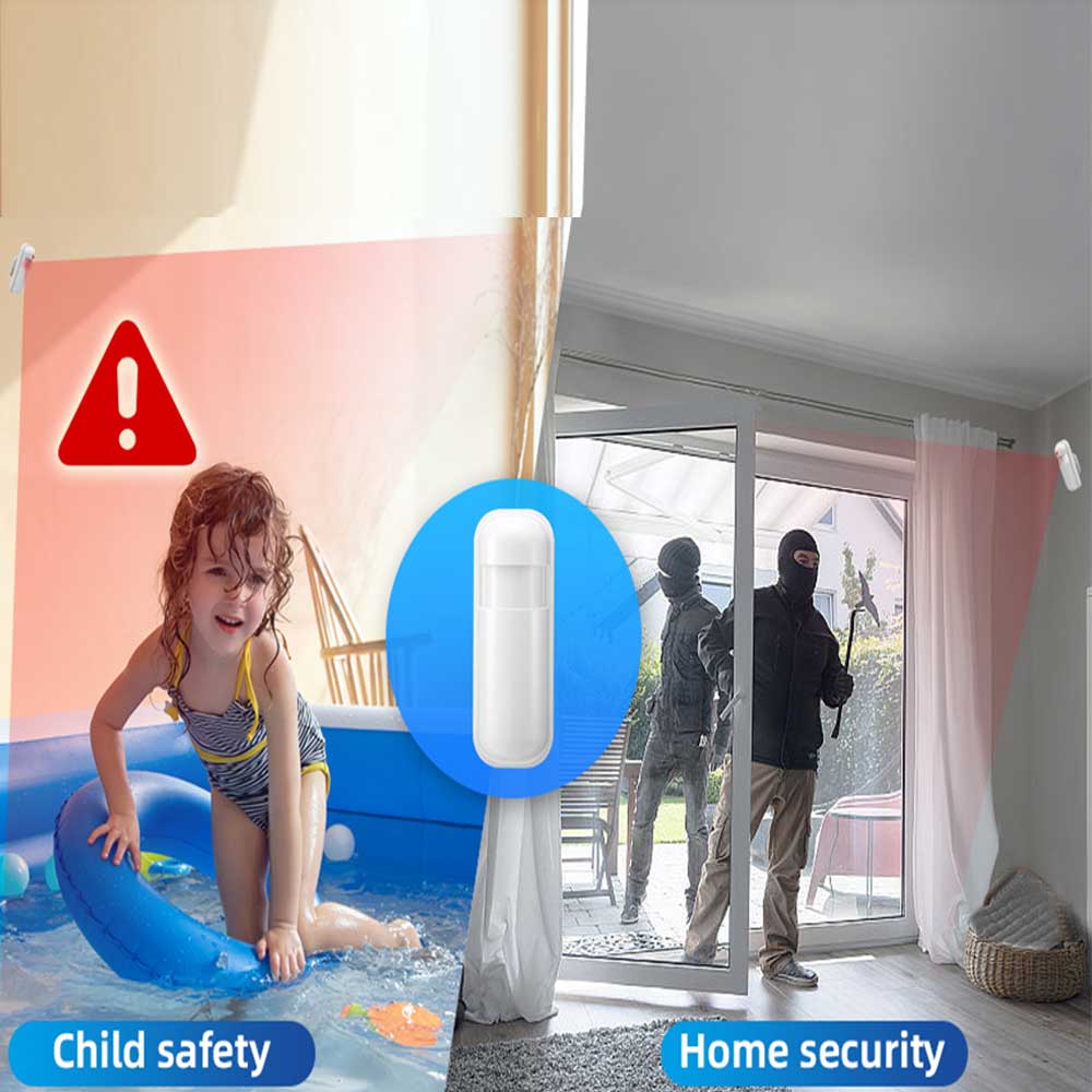 433MHZ PIR センサーホームアラームモーションアラー - Home Security Deals のレビューと価格