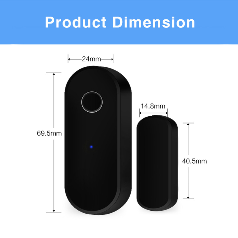 Tuya スマート Zigbee ドアセンサードア窓開閉検出 - Home Security Deals のレビューと価格