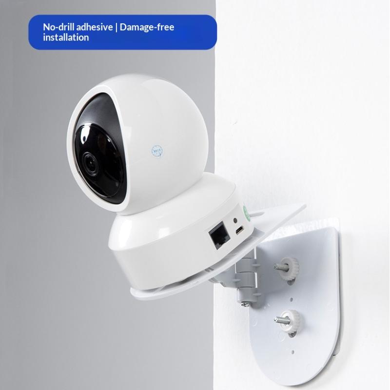 壁掛け式L字型PTZカメラブラケット、接着ベース付き、穴あけ - Home Security Group のレビューと価格