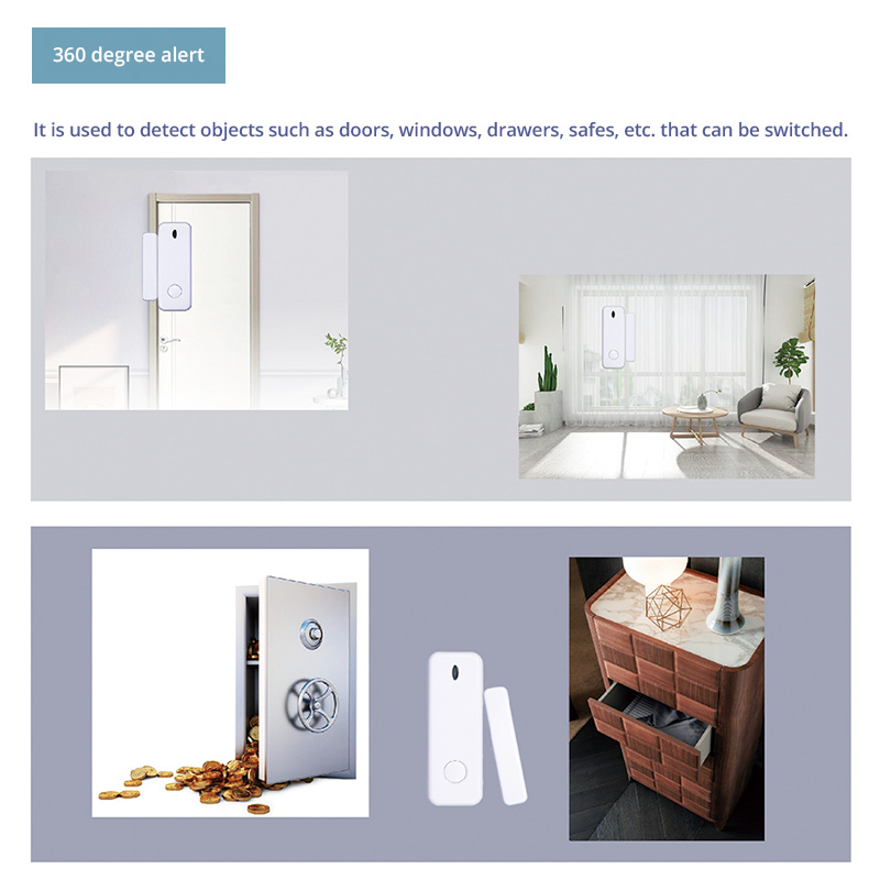 D10 窓ドアセンサー警報 433MHz ワイヤレスマグネッ - Home Security Deals のレビューと価格
