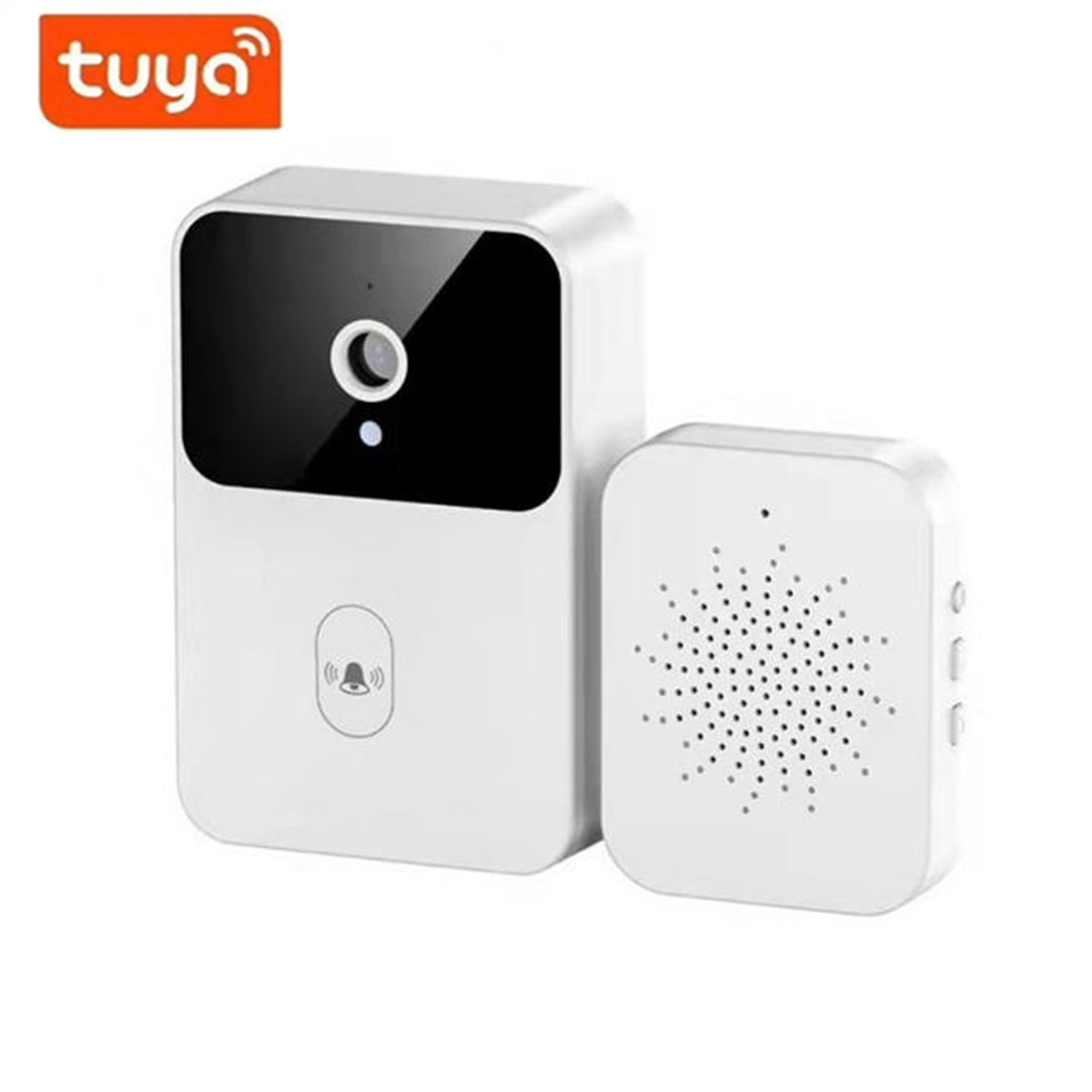ワイヤレスドアベル WiFi Tuya 屋外 HD カメラド - Home Security Wireless Cameras のレビューと価格
