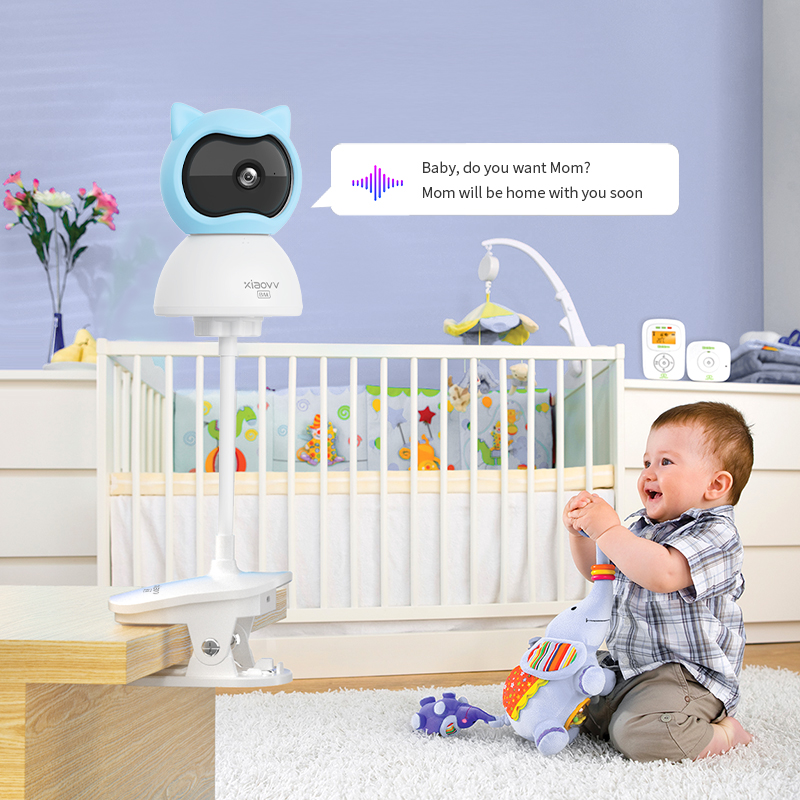 4MP WiFi対応 xiaovv 室内ベビーモニター 双方 - Home Security Group のレビューと価格