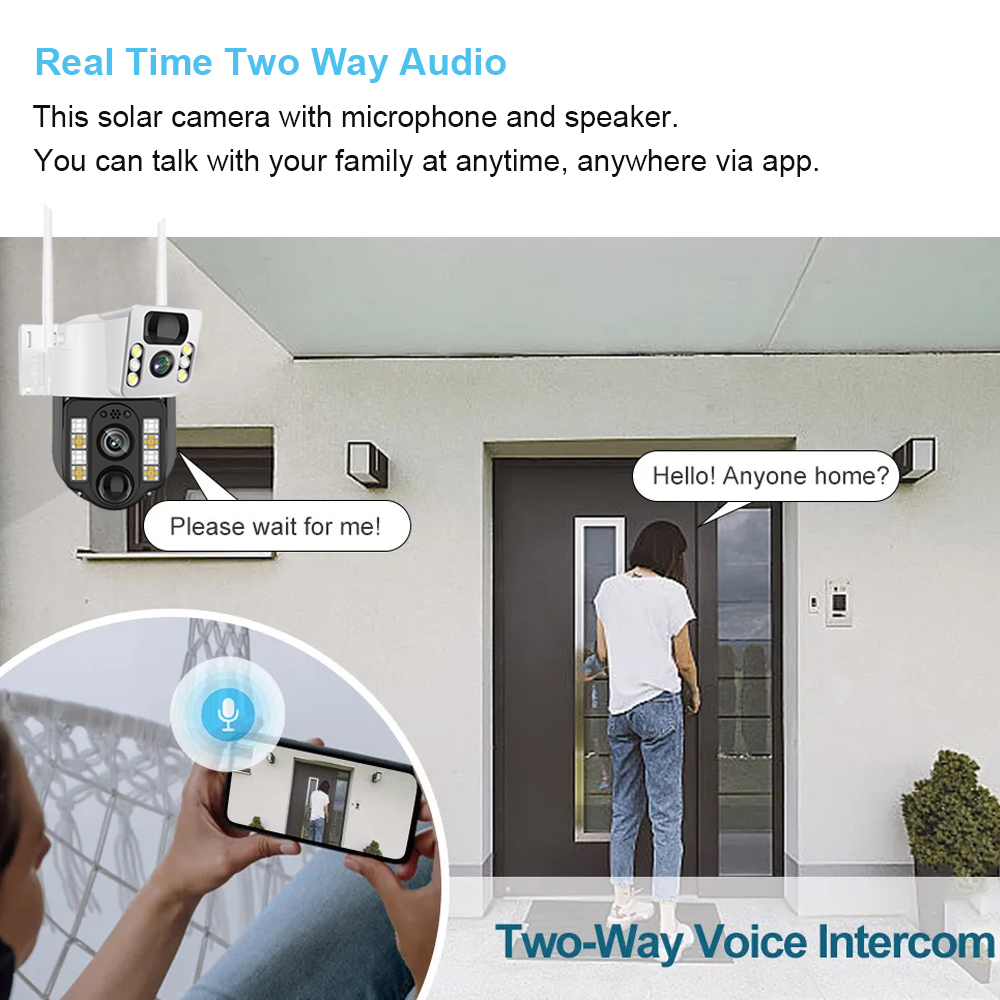 屋外ソーラー監視カメラ,cctv,バッテリーモニター,スマー - Home Security Group のレビューと価格