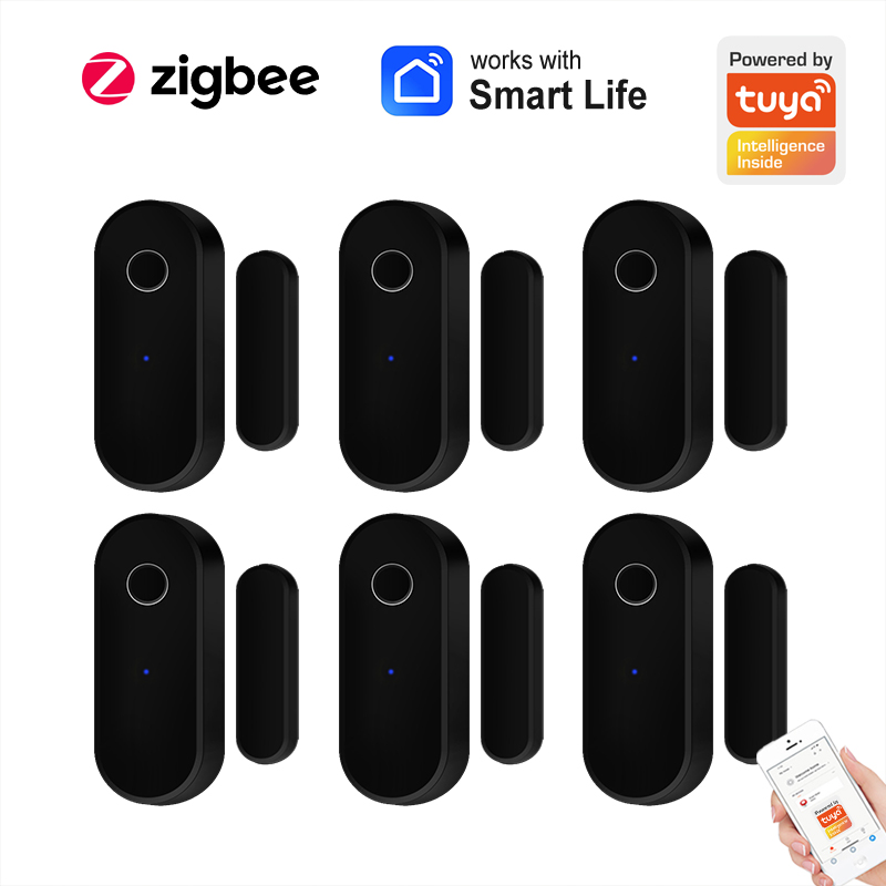 Tuya スマート Zigbee ドアセンサードア窓開閉検出 - Home Security Deals のレビューと価格