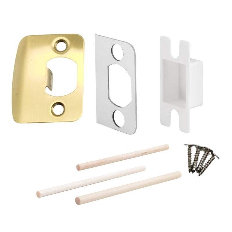 ドアストライクプレートセットエレガントなドアロックラッチ補強 - Home Security Door Reinforcement Lock のレビューと価格