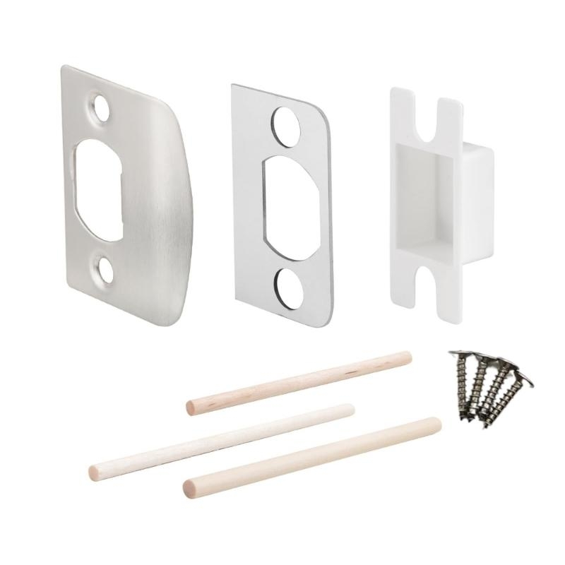 ドアストライクプレートセットエレガントなドアロックラッチ補強 - Home Security Door Reinforcement Lock のレビューと価格