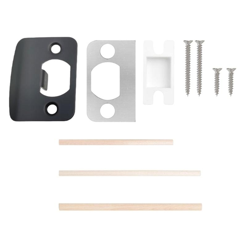 ドアストライクプレートセットエレガントなドアロックラッチ補強 - Home Security Door Reinforcement Lock のレビューと価格