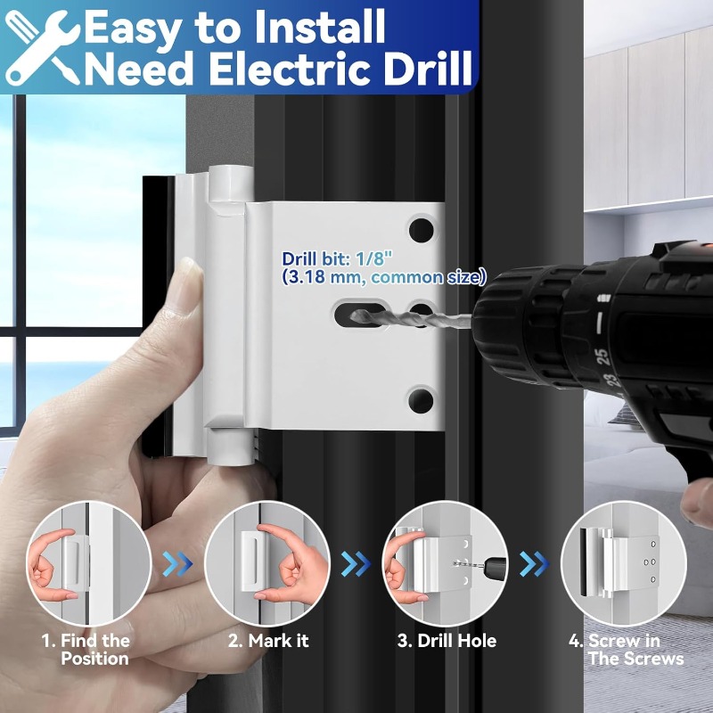 ドア補強ロックは耐久性があり、不正侵入を防ぎ、家庭の安全とプ - Home Security Door Reinforcement Lock のレビューと価格