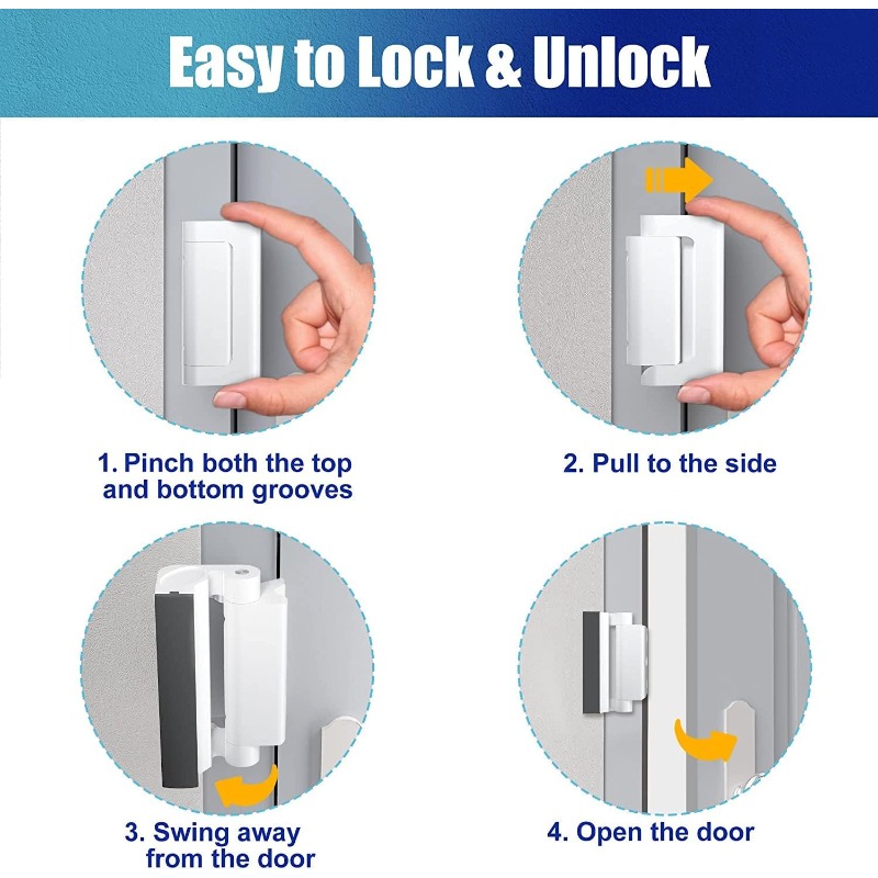 ドア補強ロックは耐久性があり、不正侵入を防ぎ、家庭の安全とプ - Home Security Door Reinforcement Lock のレビューと価格