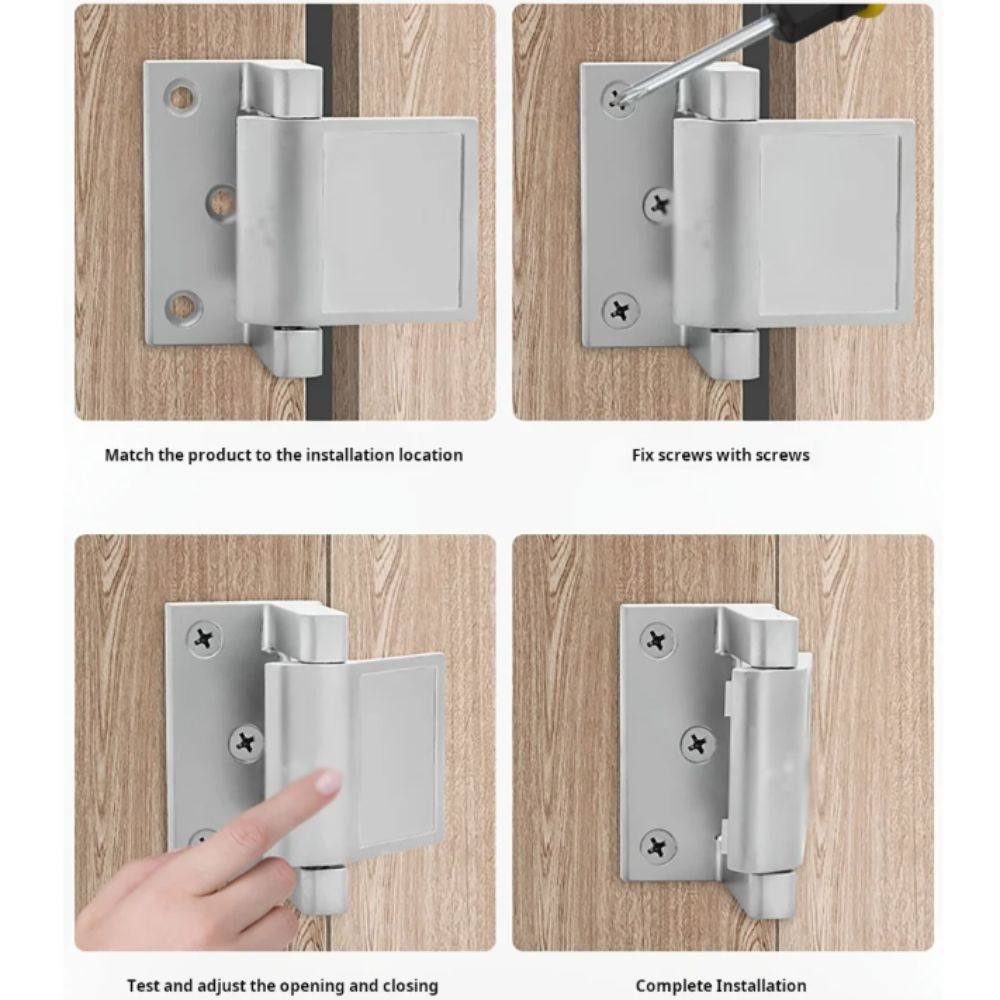 アルミ合金ドアロックセキュリティプライバシー耐性ホームドアロ - Home Security Door Reinforcement Lock のレビューと価格