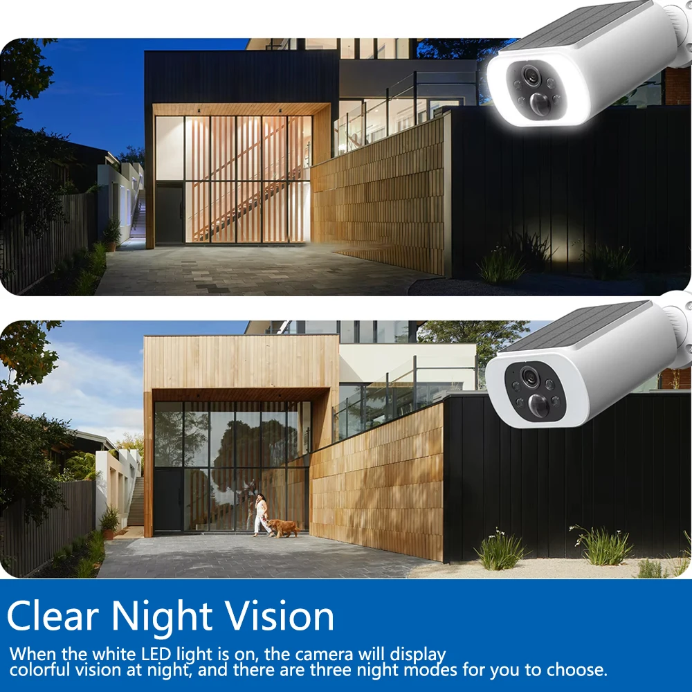 Tuya 5MP ソーラーセキュリティカメラワイヤレス屋外  - Home Security Group のレビューと価格