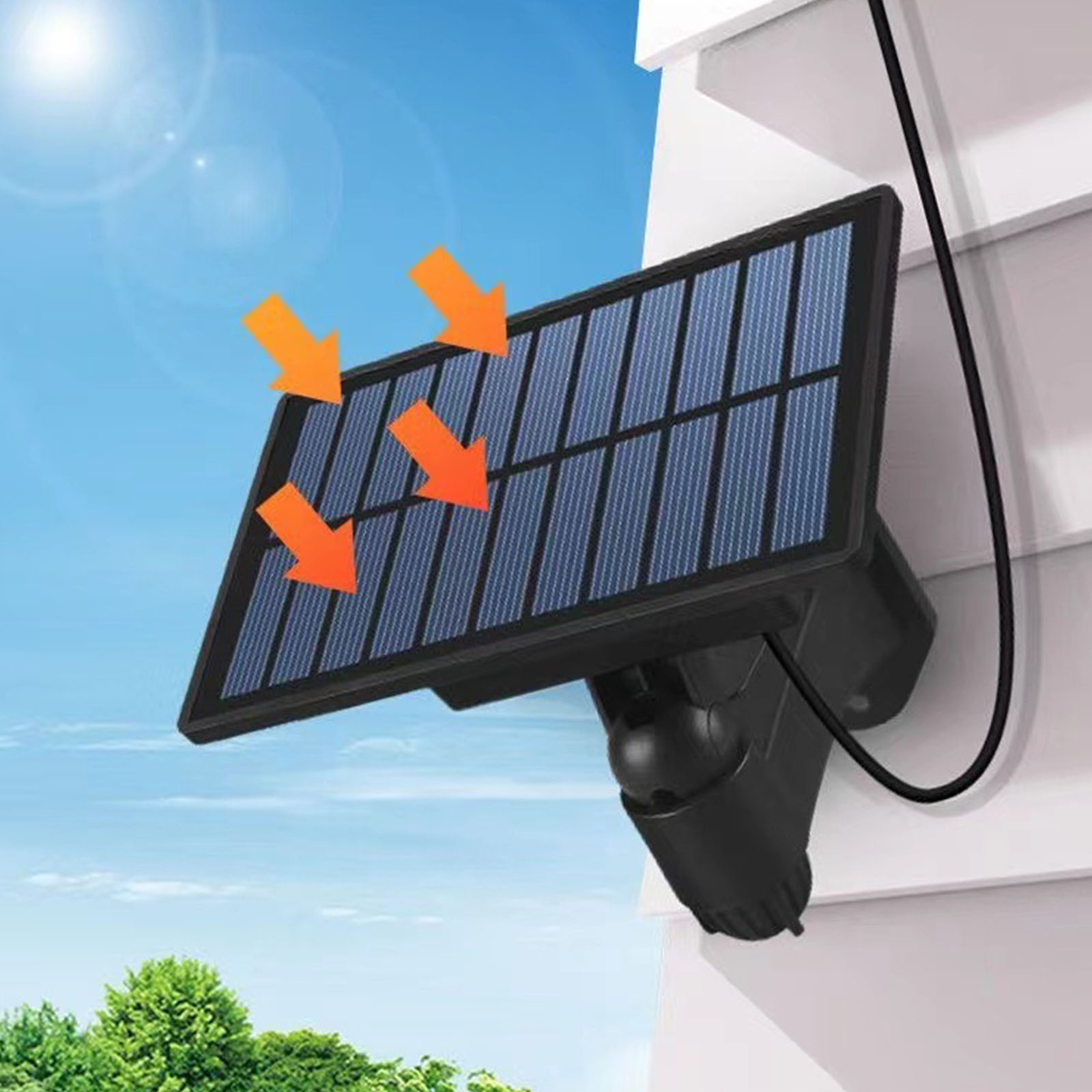 ソーラー街路灯 屋外用 商業駐車場ライト 夕暮れから夜明けま - Home Security Flood Lights のレビューと価格