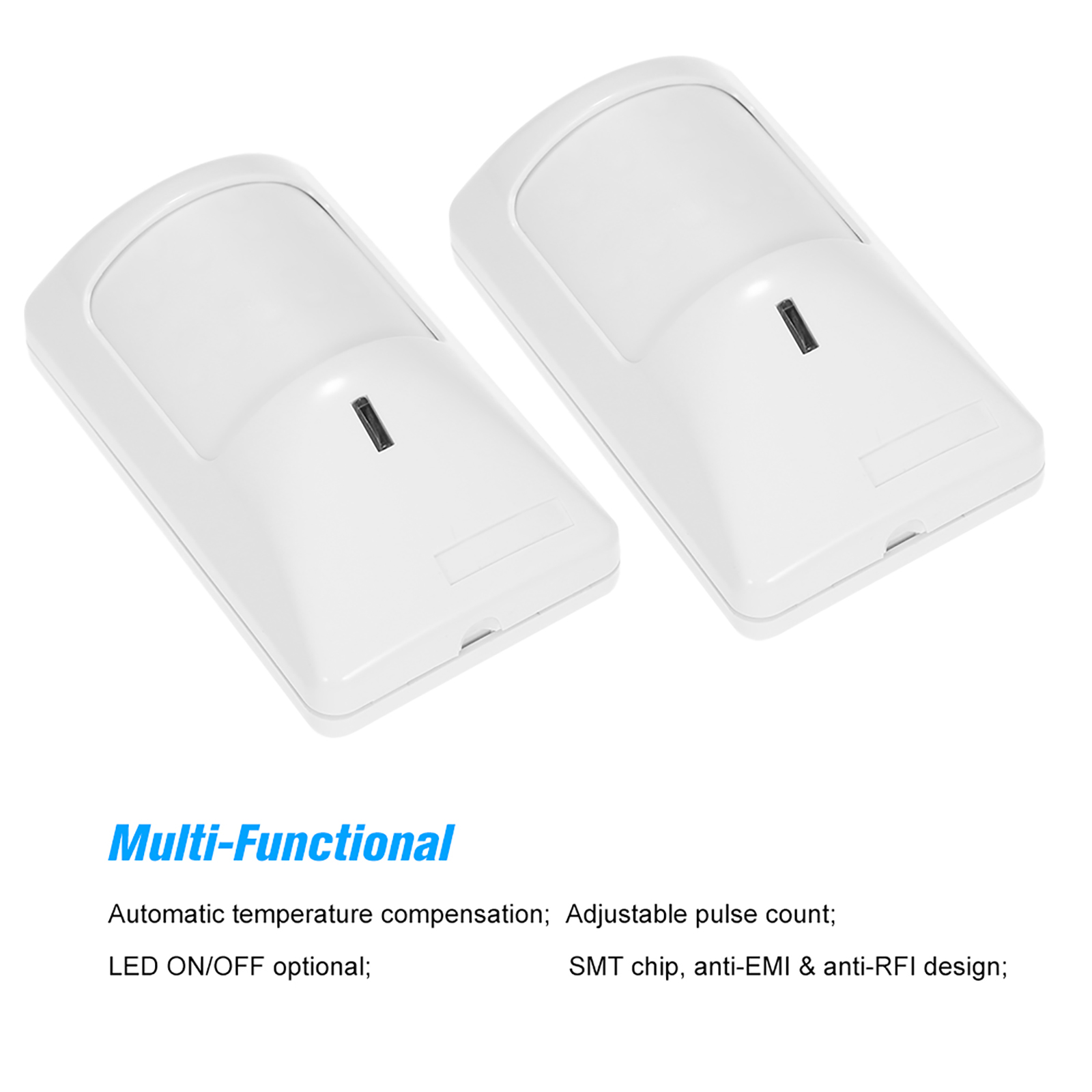 2 個センサー抗ペット PIR モーションセンサー有線警報デ - Home Security Deals のレビューと価格