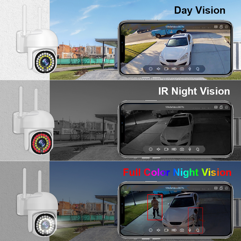 Smar 3MP ワイヤレス CCTV セキュリティカメラシ - Home Security Wireless Cameras のレビューと価格