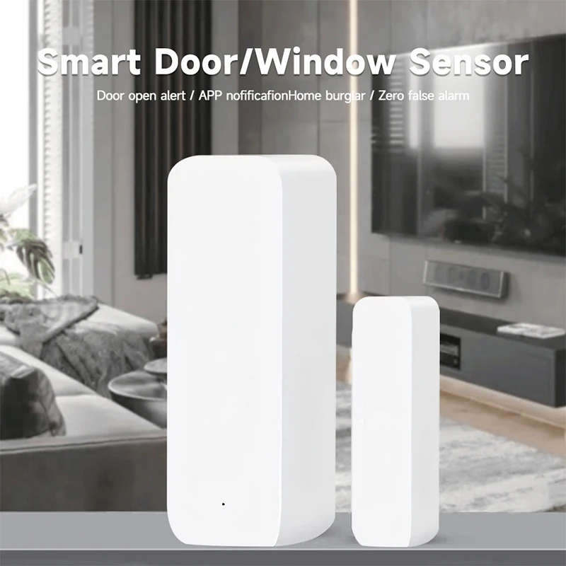 Tuya WiFi スマートドアセンサードア開閉検出器スマー - Home Security Deals のレビューと価格