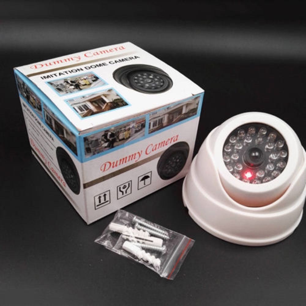 クリエイティブシミュレーション監視ドームダミーカメラ点滅LE - Fake Camera Dummy のレビューと価格