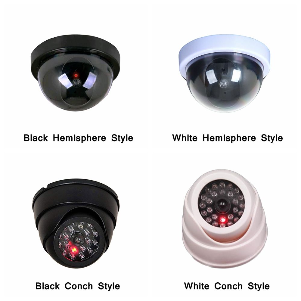 クリエイティブシミュレーション監視ドームダミーカメラ点滅LE - Fake Camera Dummy のレビューと価格