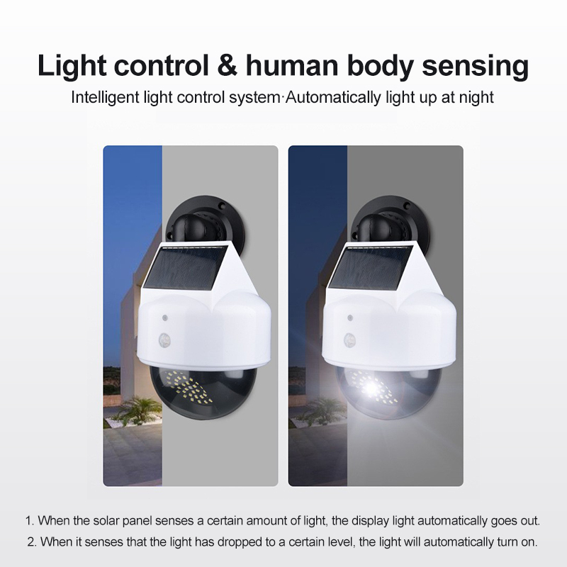 モーションセンサー付きソーラーシミュレーションカメラ,仮想カ - Home Security Camera System のレビューと価格